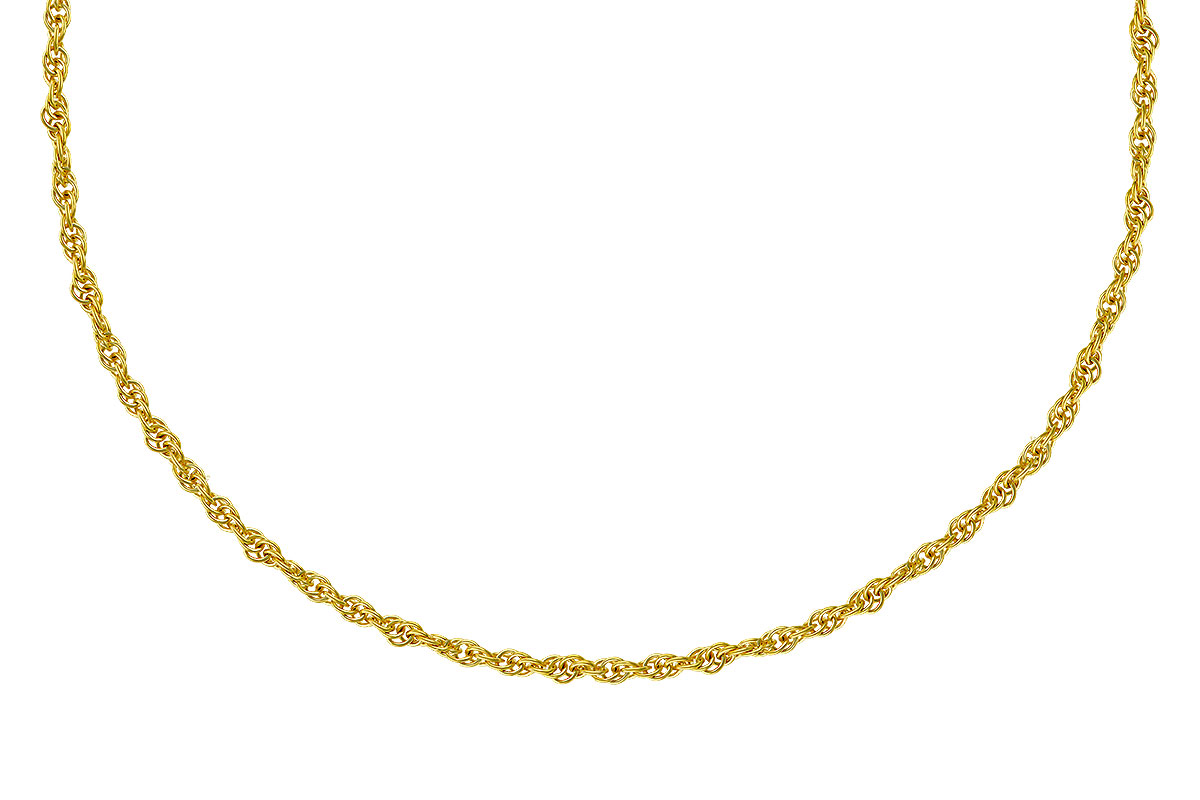 A310-33601: ROPE CHAIN (18IN, 1.5MM, 14KT, LOBSTER CLASP)