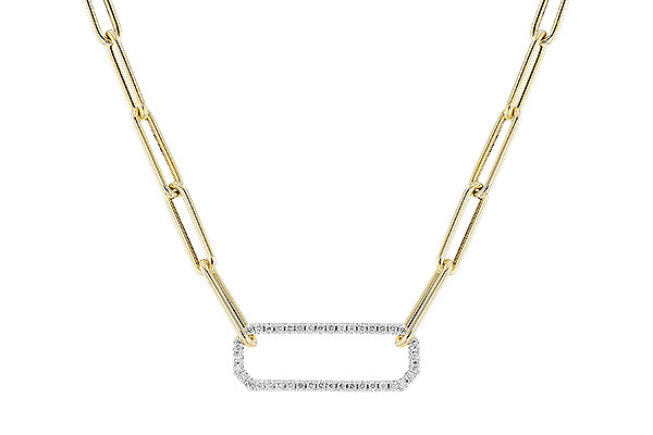 B310-28174: NECKLACE .50 TW (17 INCHES)