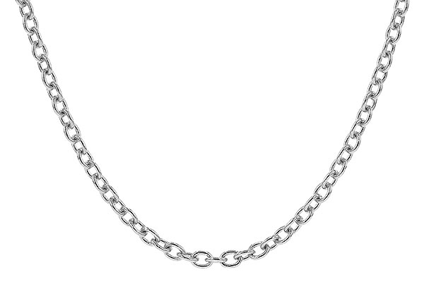 C310-34483: CABLE CHAIN (18IN, 1.3MM, 14KT, LOBSTER CLASP)