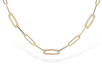 F310-28174: NECKLACE .75 TW (17 INCHES)