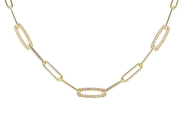F310-28174: NECKLACE .75 TW (17 INCHES)