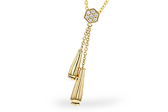 A311-19956: NECKLACE .11 TW