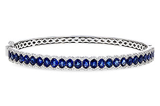 A311-26283: BANGLE 5.09 TW SAPPHIRE 5.65 TGW