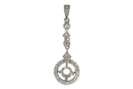 C043-04465: SEMI PENDANT .27 TW