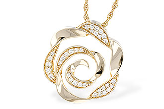 C310-30847: NECKLACE .20 TW