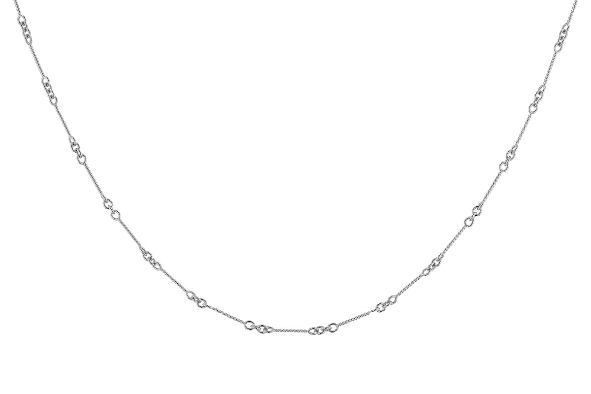 C310-33592: TWIST CHAIN (24IN, 0.8MM, 14KT, LOBSTER CLASP)