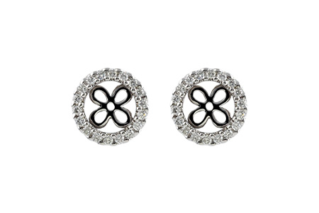 E223-95383: EARRING JACKETS .30 TW (FOR 1.50-2.00 CT TW STUDS)