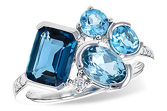 G309-43583: LDS RG 3.08 BLUE TOPAZ TW 3.15 TGW