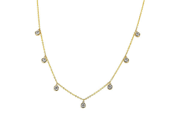 H310-35401: NECKLACE .32 TW (18")