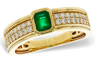 H311-25437: LDS RG .42 EMERALD .75 TGW (5x4MM EM)