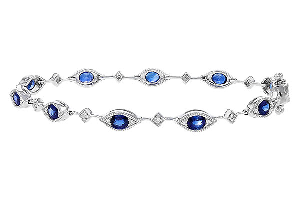 M311-19982: BRACELET 2.31 SAPPHIRE 2.50 TGW (7")